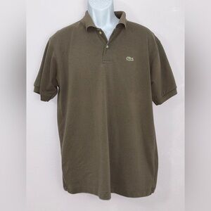 LACOSTE Men’s Brown Polo Excellent Condition Size XL (6)